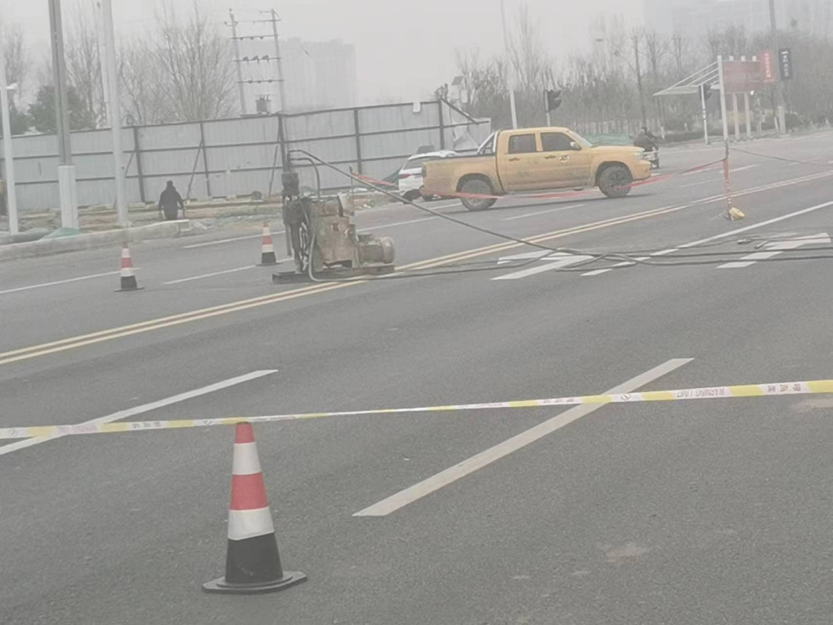 宝应公路路基沉陷注浆